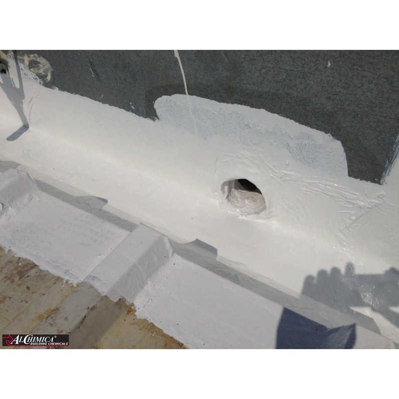 Résine polyuréthane thixotrope avec fibres polyesters incorporés