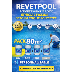REVETPOOL  Pack  80 m²