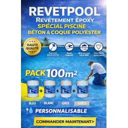 REVETPOOL Pack 100 m²