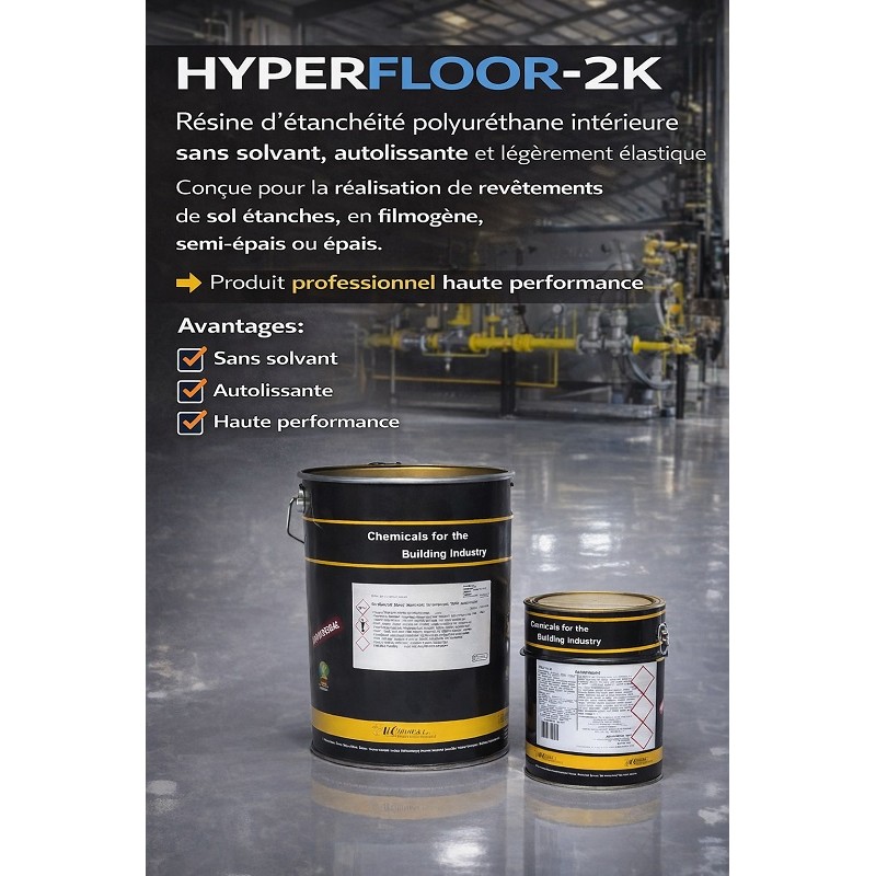 Revêtement polyuréthane étanche haute performance