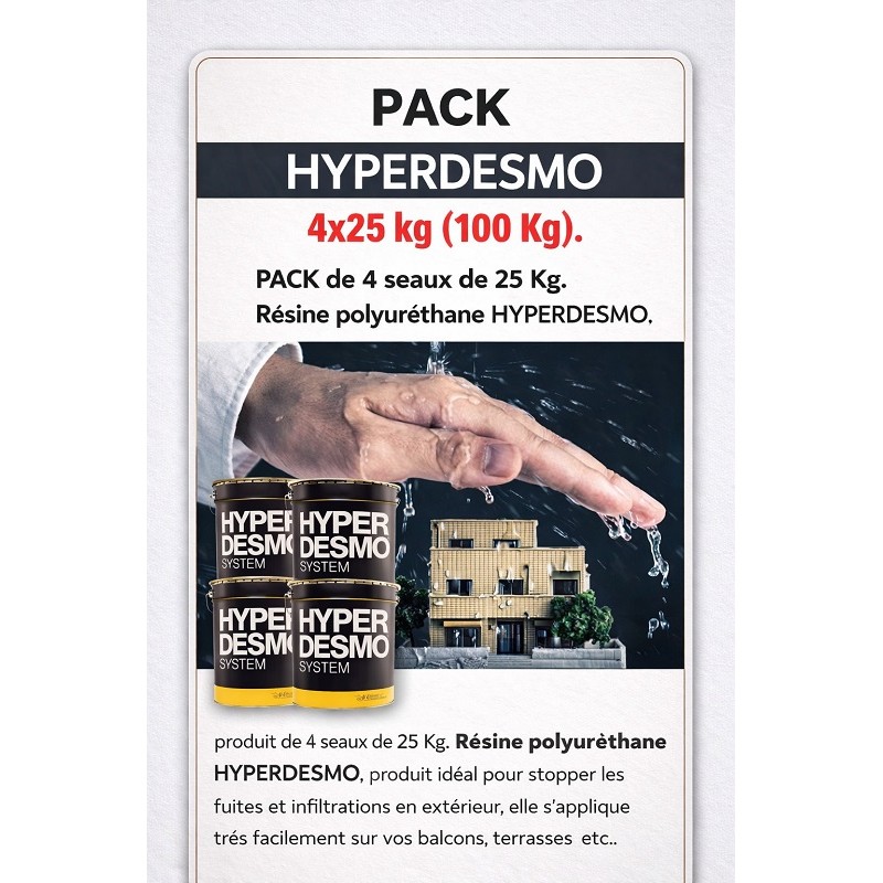 PACK ETANCHEITE 100 KG HYPERDESMO