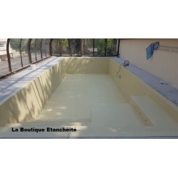 Finition avec la résine Epoxy REVETPOOL