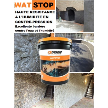 WATSTOP résine contre les infiltrations d'eau en contre pression WATSTOP résine contre les infiltrations d'eau en contre pression