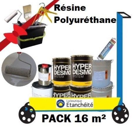 Pack d'étanchéité pour surfaces  aciers et bois